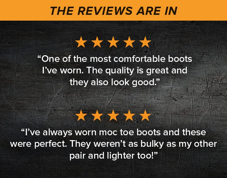 THE REVIEWS ARE IN
