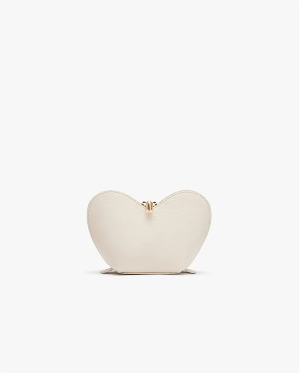 Mini Heart Case Ecru