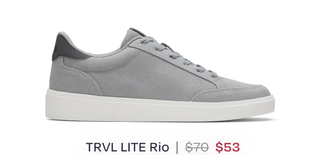TRVL LITE Rio Twill Sneaker - Image