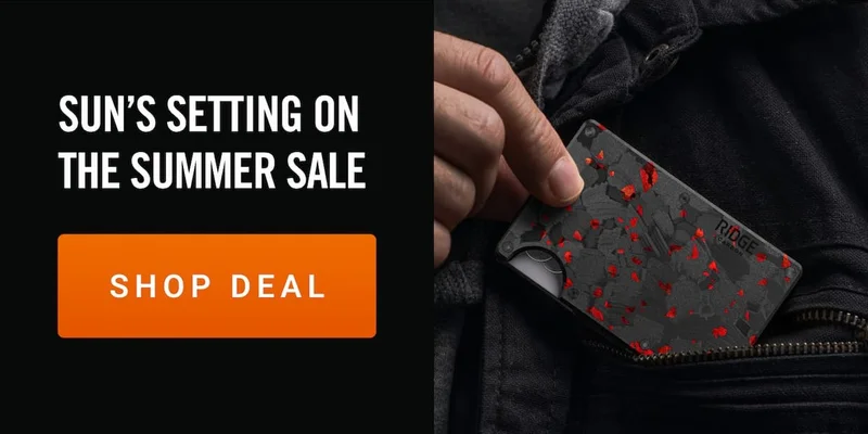 Sun's Setting on the Summer Sale