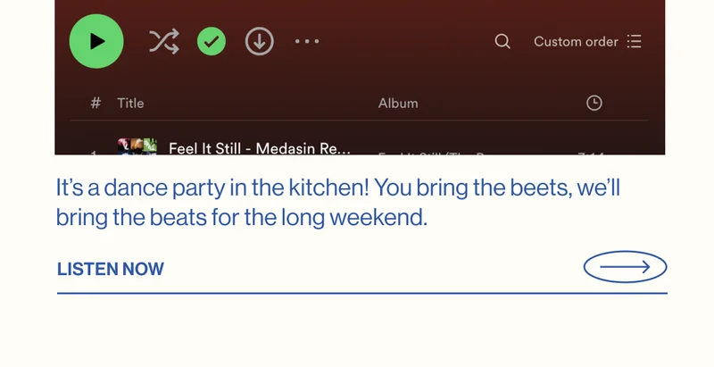 It’s a dance party in the kitchen! You bring the beets, we’ll bring the beats for the long weekend.  Listen Now