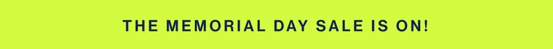 The Memorial Day Sale is on!
