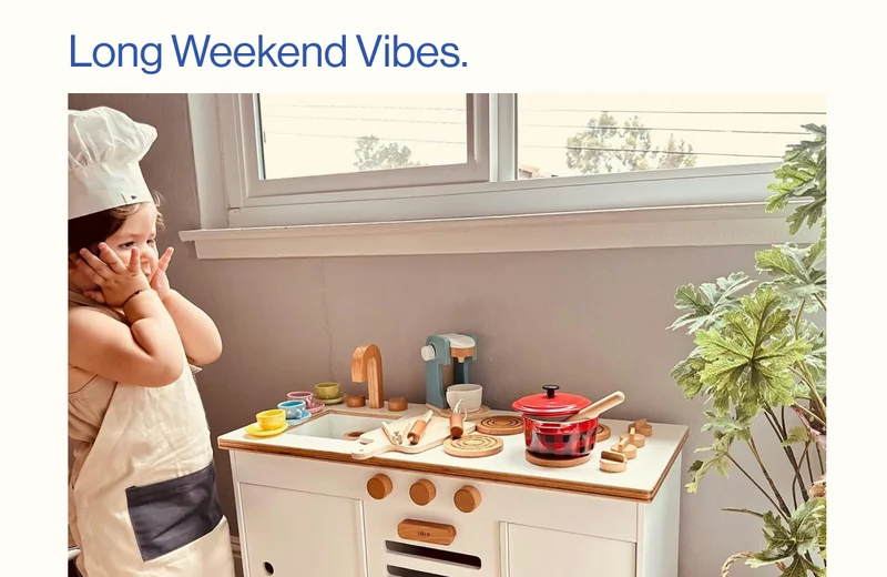 Long Weekend Vibes.