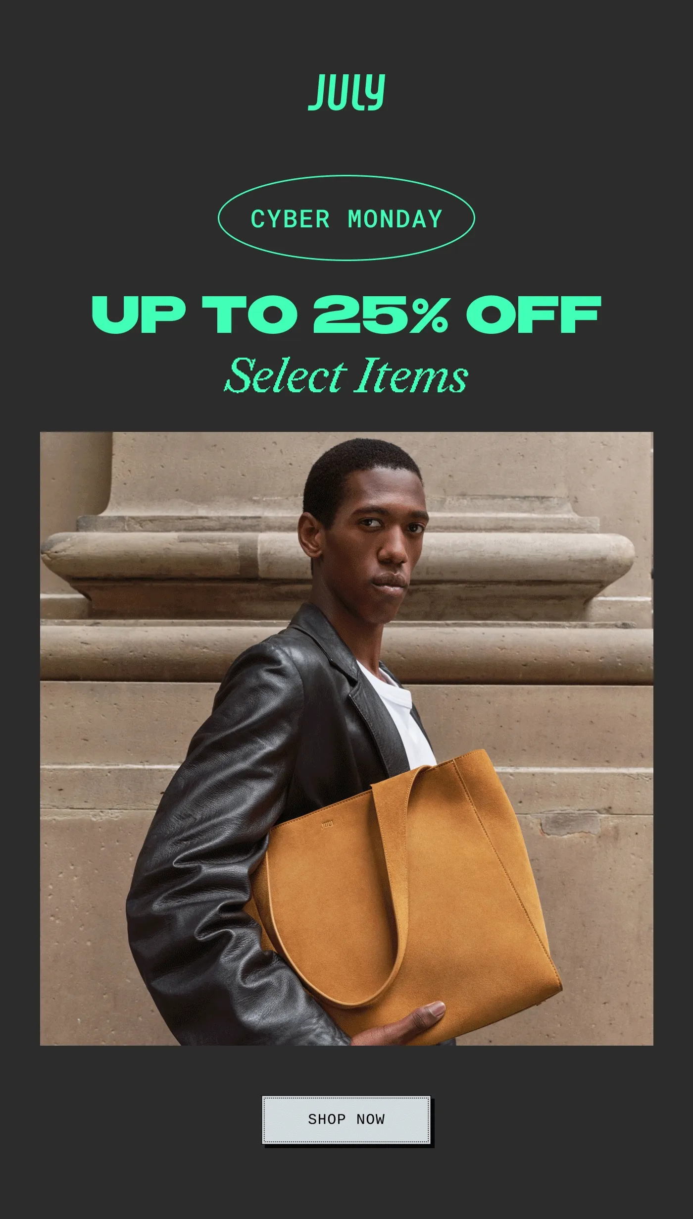 Cyber Monday Up to 25% Off Select items
