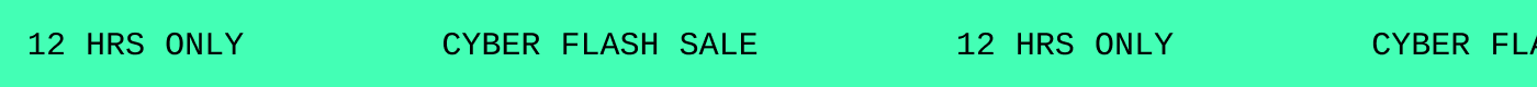 Cyber Flash Sale