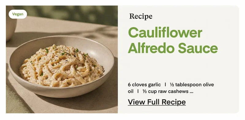 Vegan Alfredo