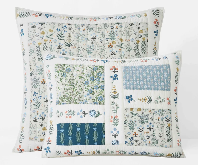 Image of Cotton Quilted Sham - Wildwood
