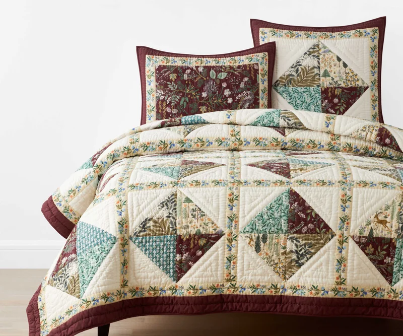 Image of Cotton Quilt - Mulberry Farm