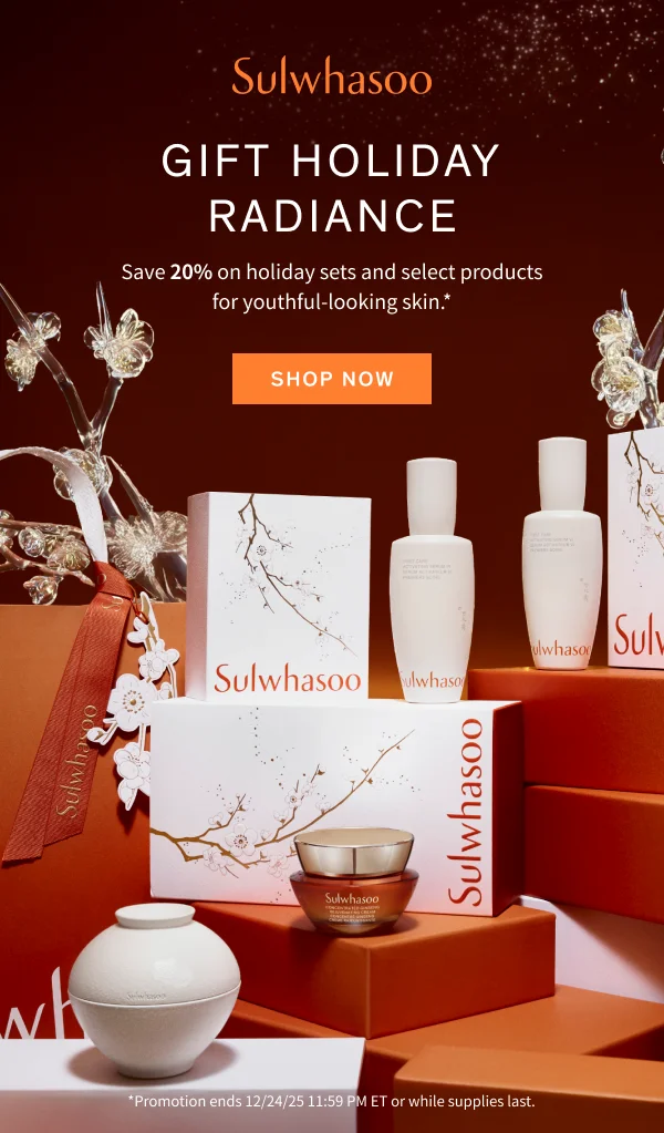 20% Off Holiday Sets and select products