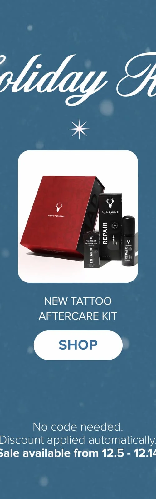 new tattoo aftercare kit