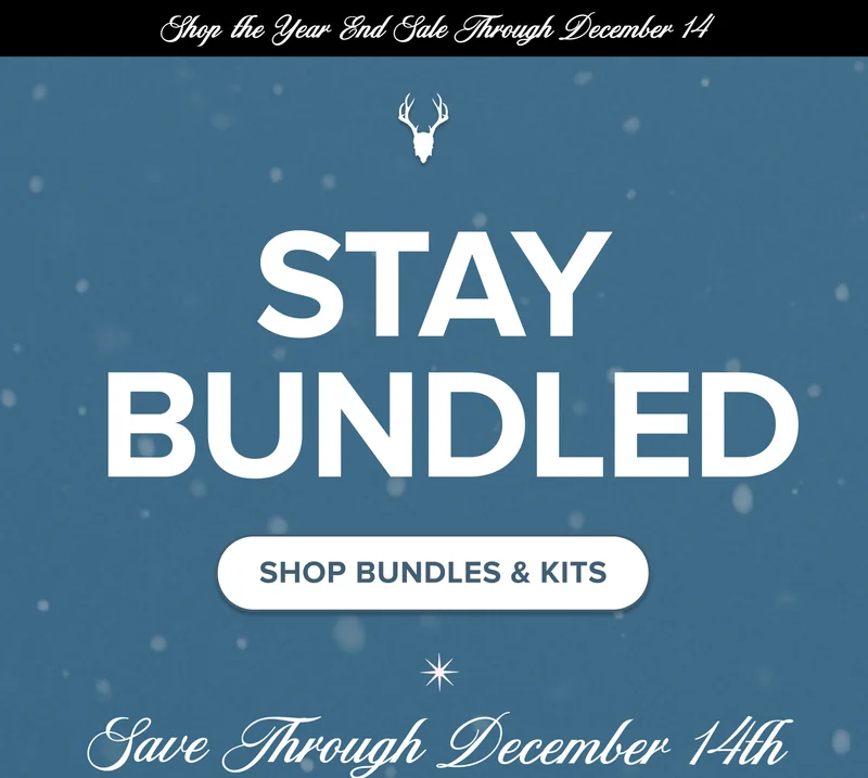 Save now before the snow settles