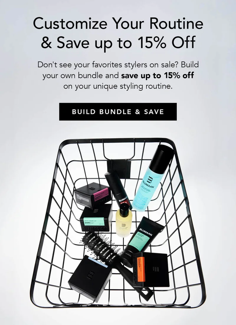 Customize Your Routine & Save up to 15% Off