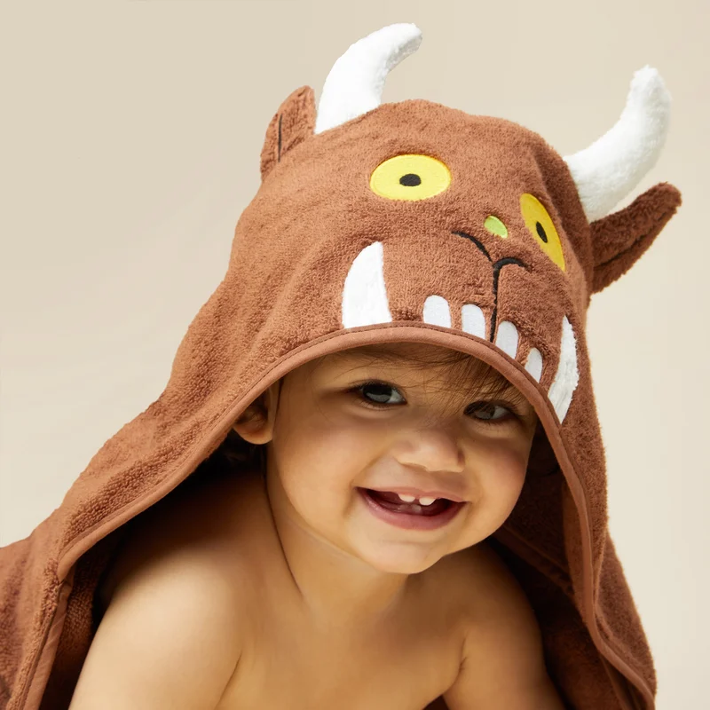 Image of The Gruffalo Baby & Kids Hooded Bath Towel