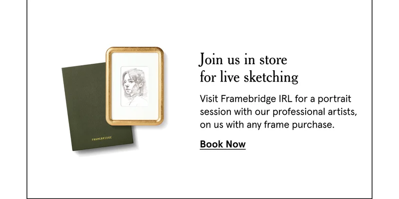 Join us in store for live sketching