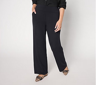 Brandis Dress Out Loud Petite Acquitted Knit Wide Leg Pants
