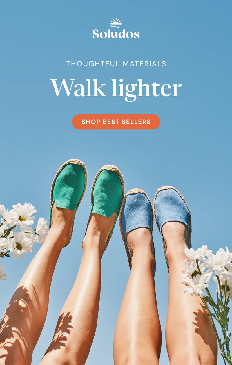 THOUGHTFUL MATERIALS: Walk lighter [Shop best sellers]