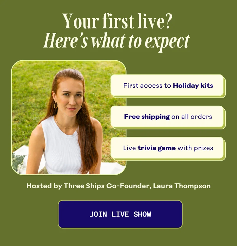 Your first live? Here's what to expect