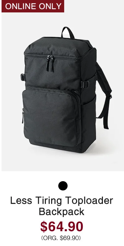 Shop Less Tiring Toploader Backpack