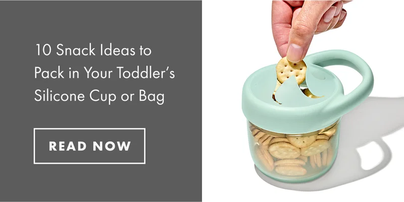 10 Snack Ideas to Pack in Your Toddler's Silicone Cup or Bag. | READ NOW