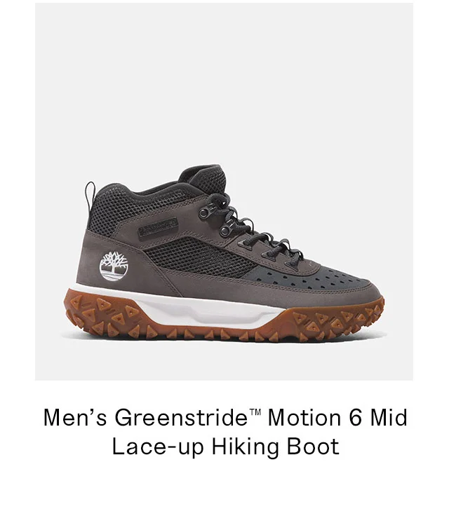 Men's Greenstride Motion 6 Mid Lace-up Waterproof Hiking Boot