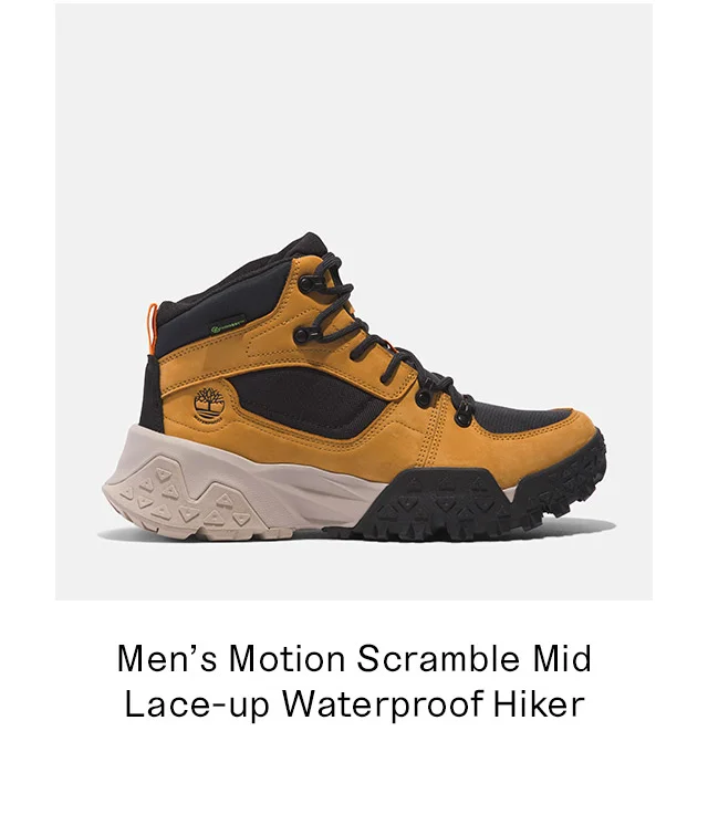 Men's Motion Scramble Mid Lace-up Waterproof Hiker