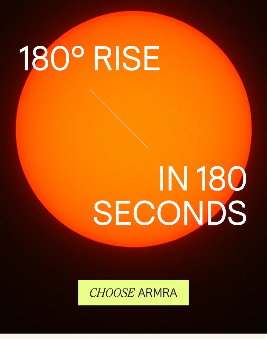 180 degrees in 180 seconds