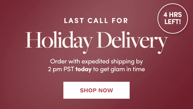 Last call for Holiday Delivery
