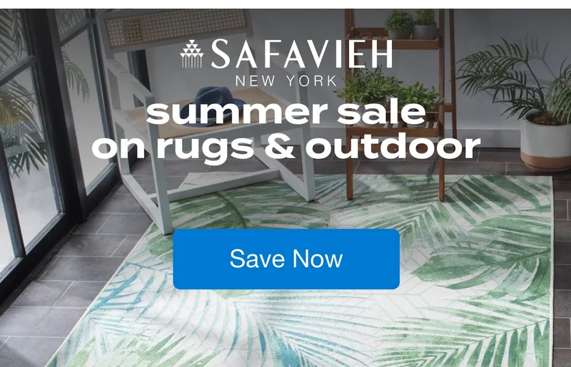 Safavieh Summer Sale on Rugs & Outdoor Furniture