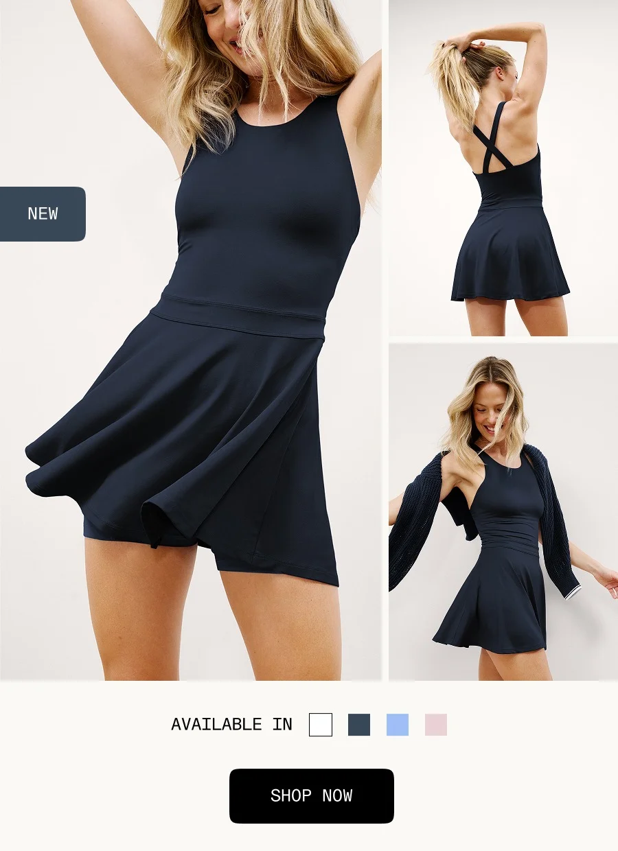 Ace Active Dress in Nocturnal Navy