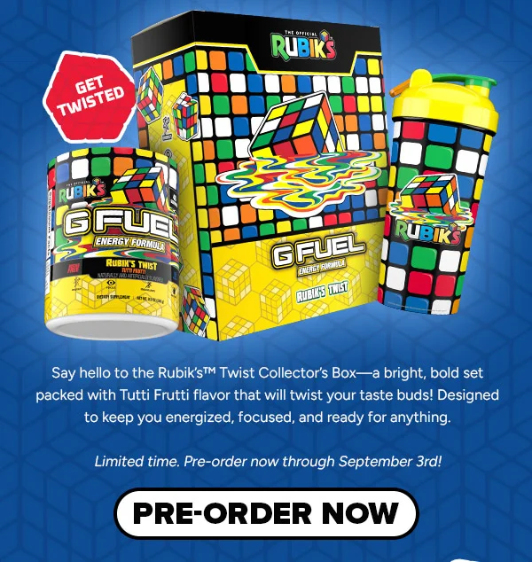 Limited time. Pre-order now through September 3rd!