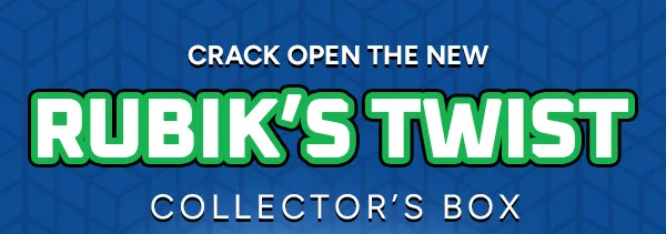 Crack Open The New Rubik's Twist Collector's Box