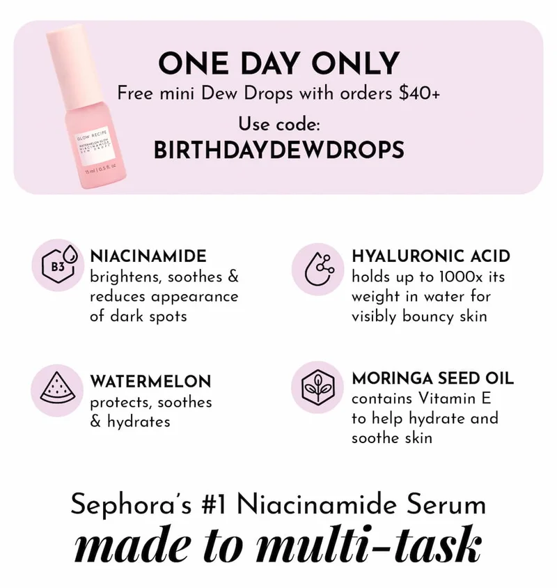 Dew Drops 5th Birthday