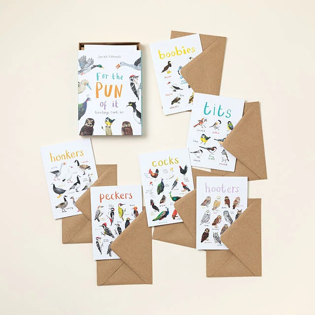 Fowl Language Greeting Card - Set of 8