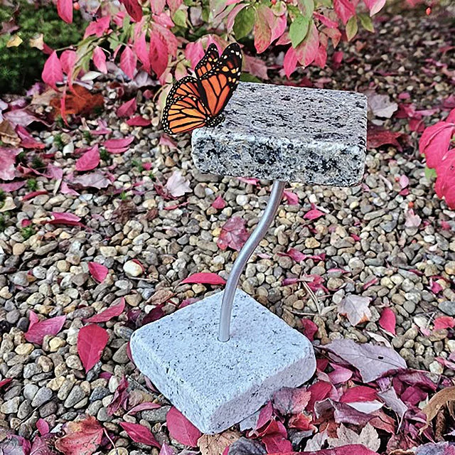 Stone Pollinator Bath