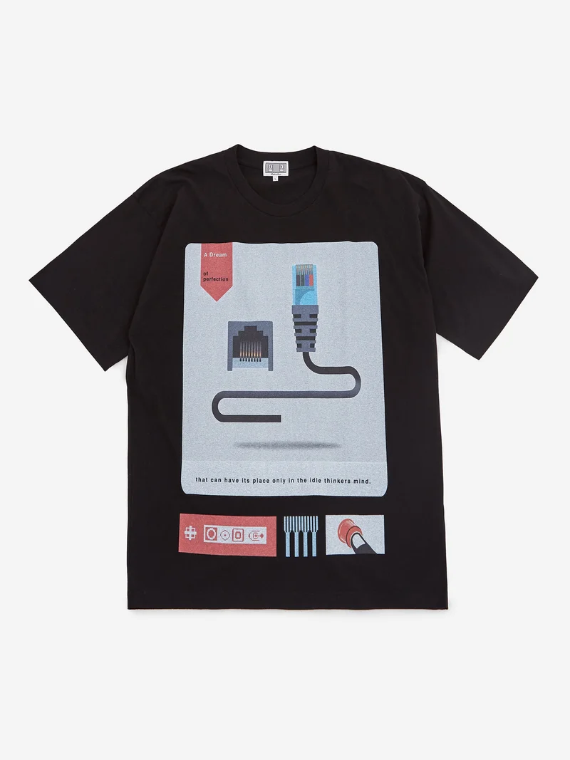 Image of C.E Cav Empt 12C Plugg Big T-Shirt - Black