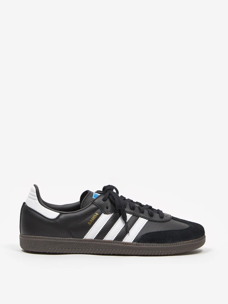 Image of Adidas Samba OG - Core Black/Cloud White/Gum