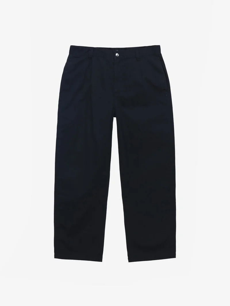 Image of Stussy Workgear Twill Trouser - Black