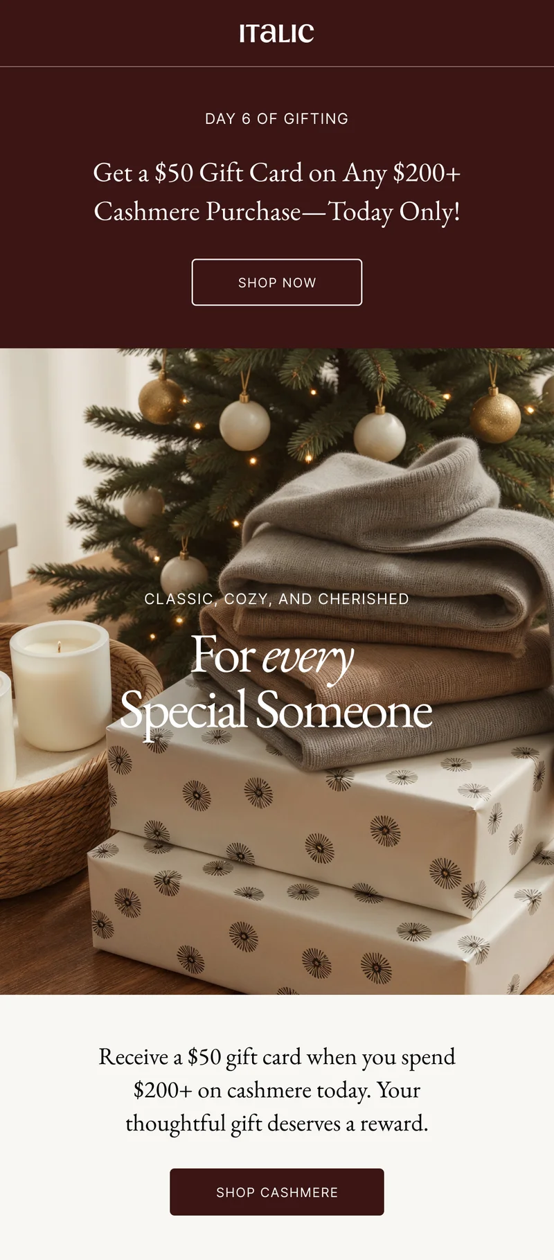 For every special someone.