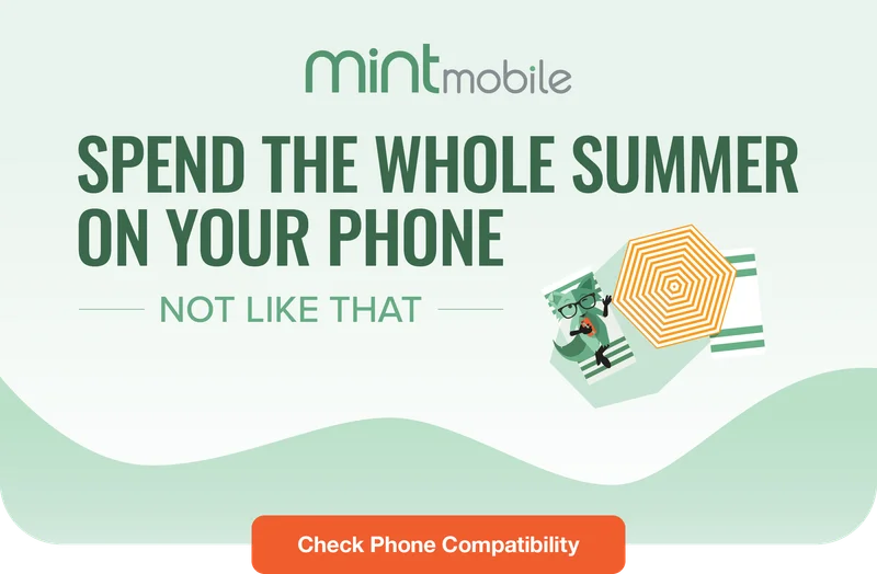 Spend the whole summer on your phone - Not like that