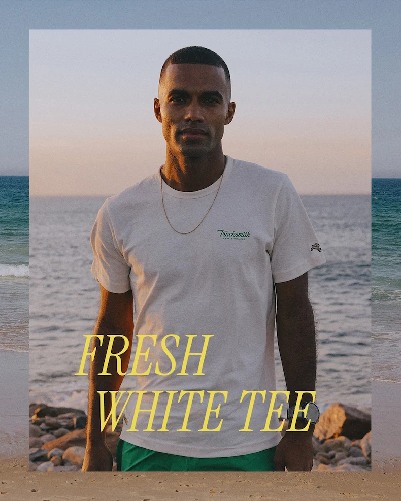 Fresh White Tee
