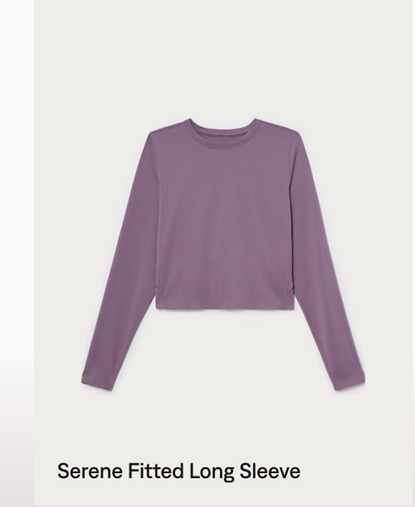 Serene Fitted Long Sleeve