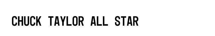 Chuck Taylor All Star