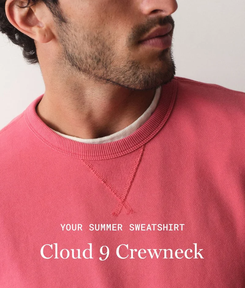 Cloud 9 Terry Relaxed Crewneck