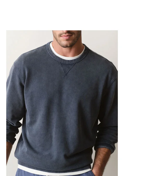 Cloud 9 Terry Relaxed Crewneck