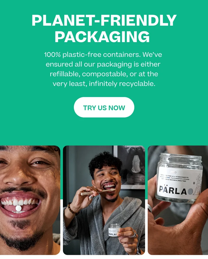Try us now with planet friendly packaging