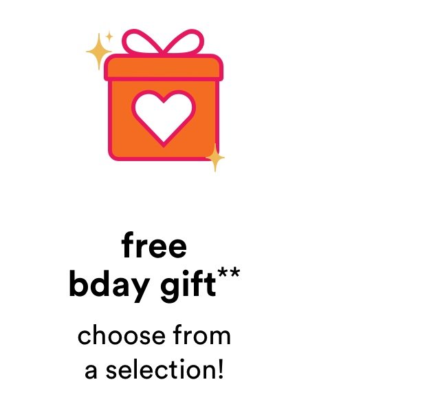 free bday gift