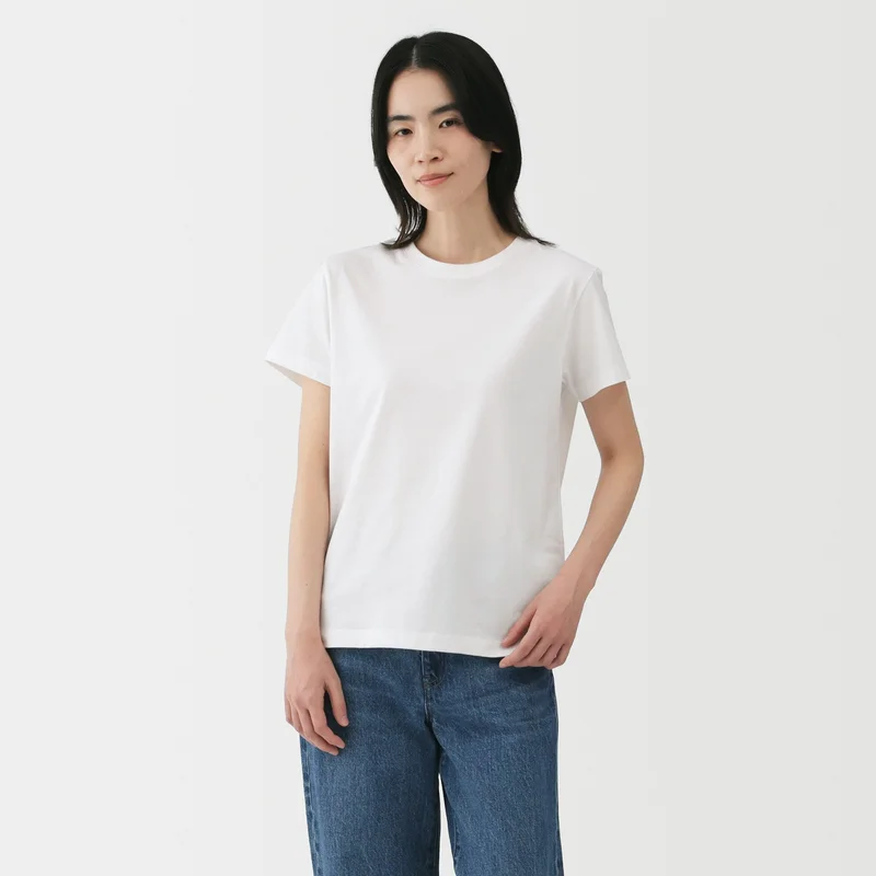 Image of Women's Jersey Crew Neck Short Sleeve T-Shirt