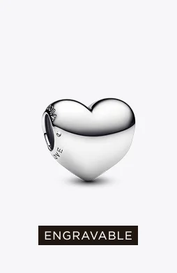 Be Love Engravable Heart Charm