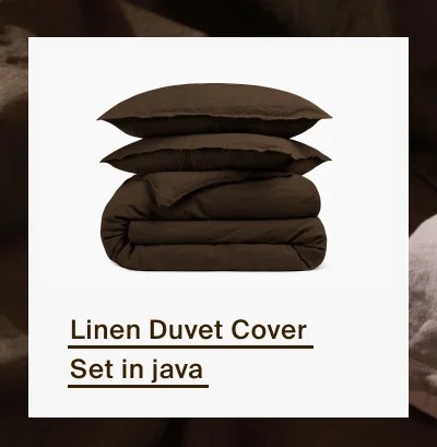 Shop Linen Duvet Cover Set in Java