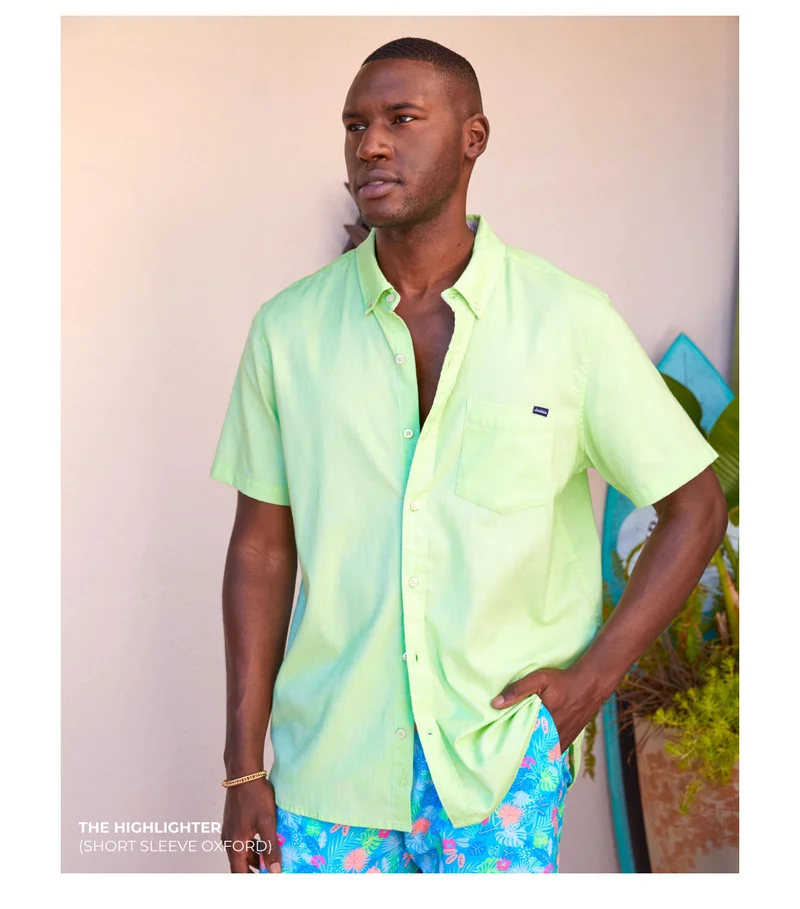 Short Sleeve Oxford: The Highlighter